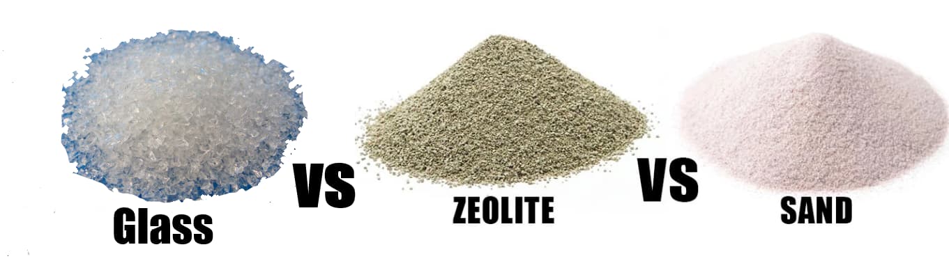 Does Filter Media Matter? Sand vs Glass vs Zeolite
