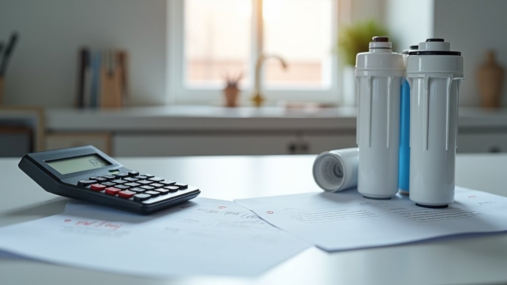 Planning maintenance and running cost for a whole-house filter
