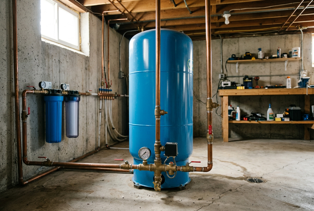 Best pressure tanks for well systems — sized right and tested for drawdown in 2026