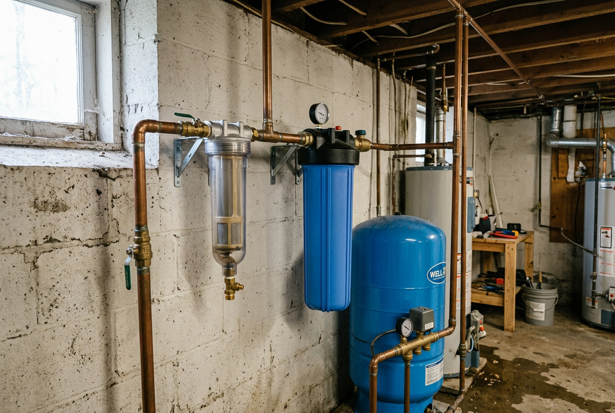 Best sediment filters for well water pre-treatment — spin-down and cartridge tested 2026